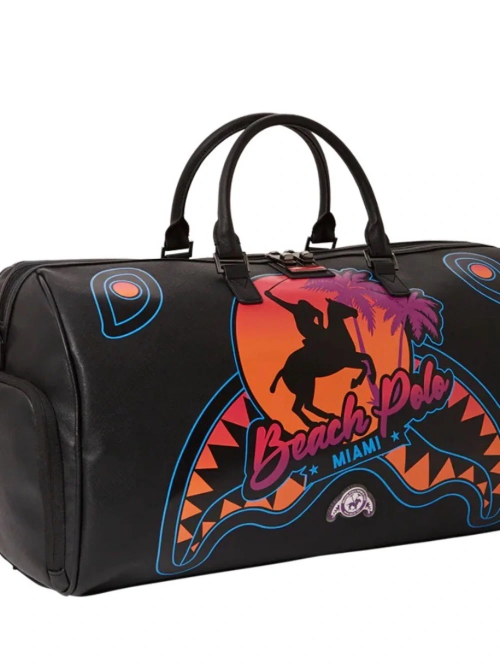 MIAMI BEACH POLO COLLAB DUFFLE BLACK